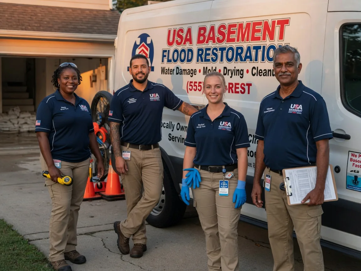 Basement Flood Cleanup company in Hodge, LA